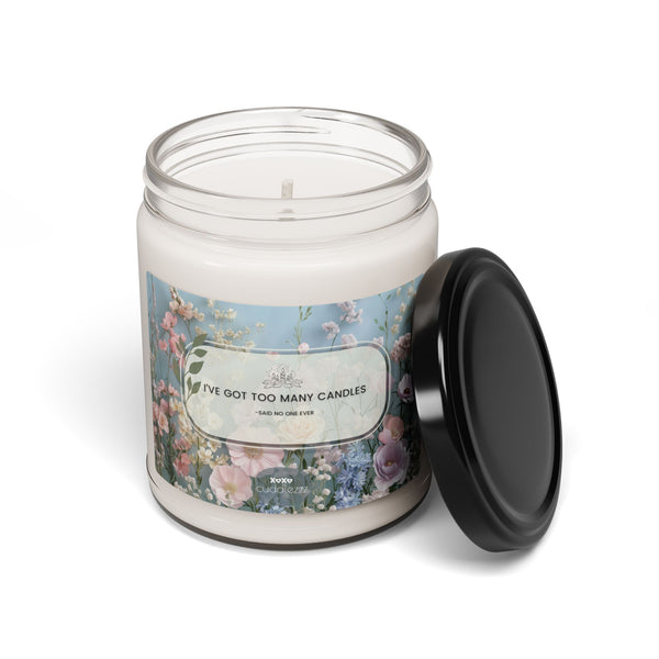 Too Many Candles - Scented Soy Candle, 9oz