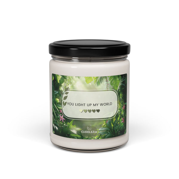 Light up my World - Scented Soy Candle, 9oz