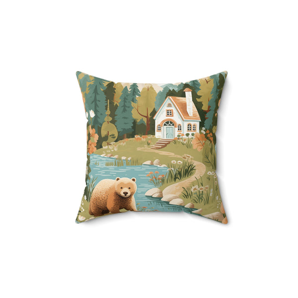 Where You Belong - Spun Polyester Square Pillow