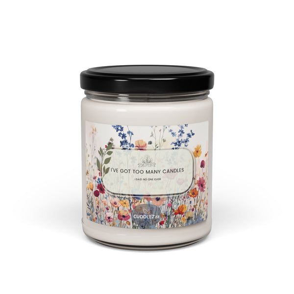 Too Many Candles - Scented Soy Candle, 9oz