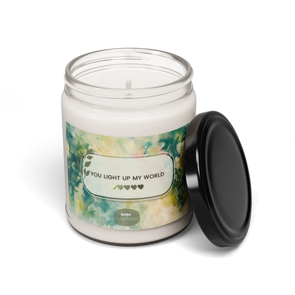 Light up my World - Scented Soy Candle, 9oz