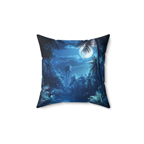 Tropic dreams - Spun Polyester Square Pillow