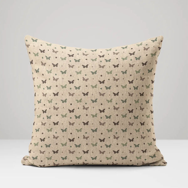 Butterfly Whispers - Woven Throw Pillow