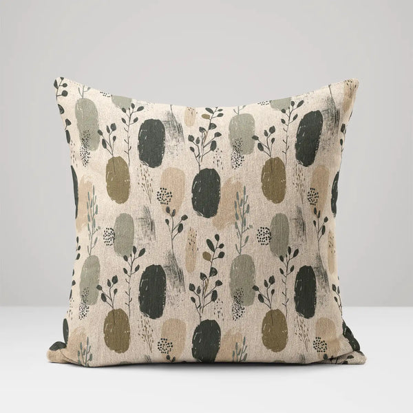 Petals & Peace  Woven Throw  Pillow