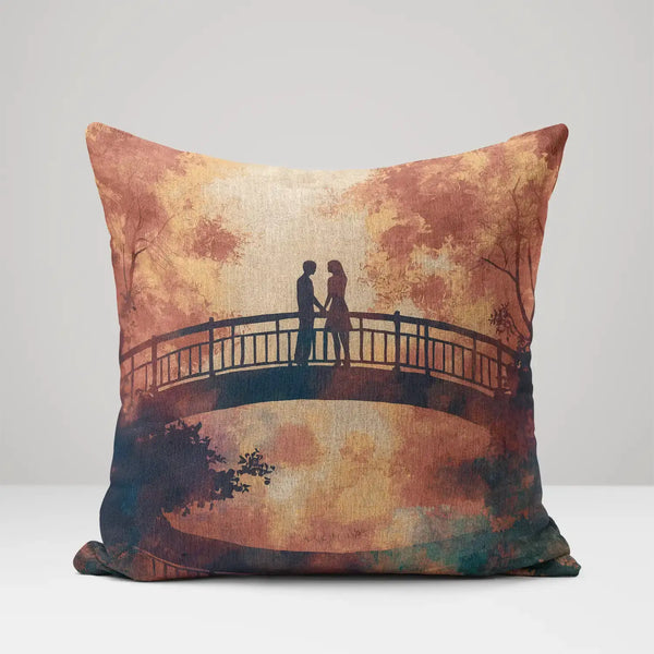 Love in Full Bloom - Woven Throw Pillow