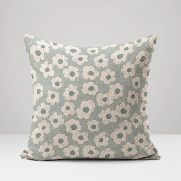 Softly Bloomed - Woven Throw Pillow