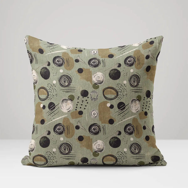 Whispers in Motion - Woven Throw Pillow