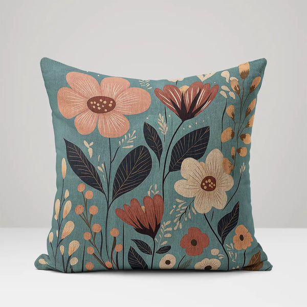 Fields of Serenity - Woven Throw Pillow