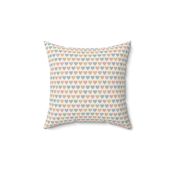 Wrapped in Love - Spun Polyester Square Pillow