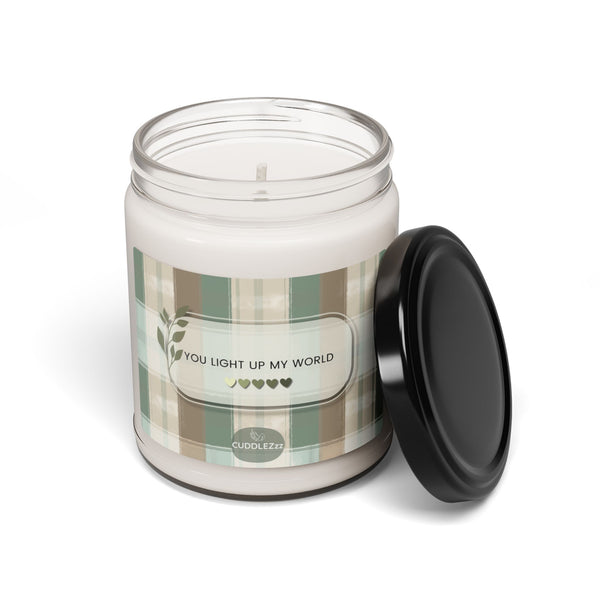 Light up my World - Scented Soy Candle, 9oz