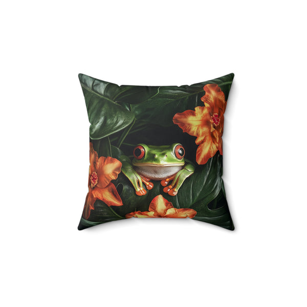 Hops and Dreams - Spun Polyester Square Pillow