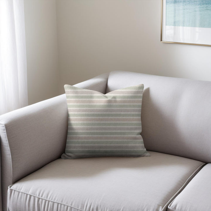 Sundays in bed Woven Pillow