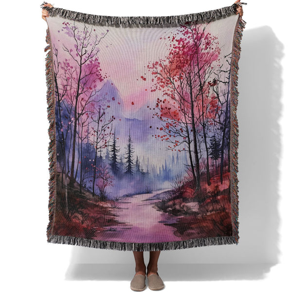 Petal Poetry - Woven Blankets