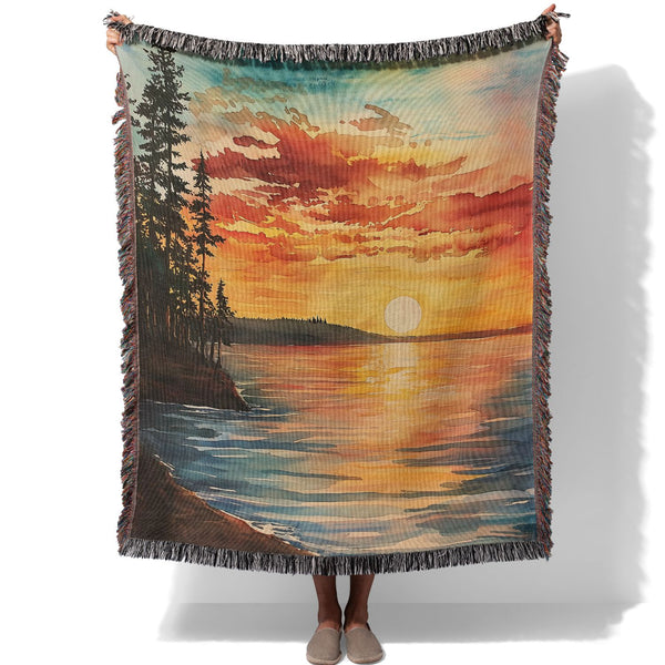 Sunset Lullaby - Woven Blankets