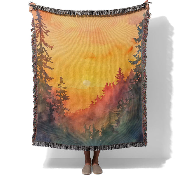 Twilight Glow - Woven Blankets