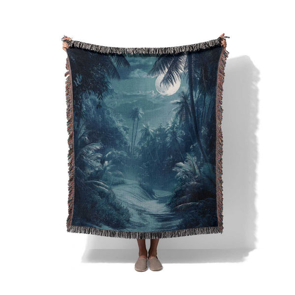 Tropical Dreams - Woven Throw Blanket