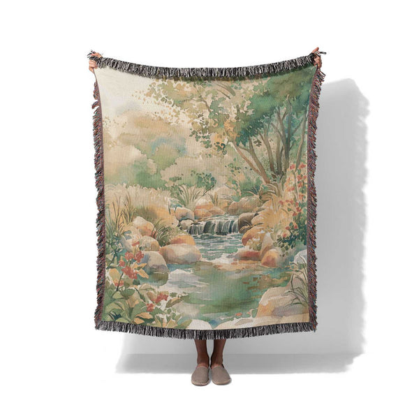 The Secret Garden - Woven Throw Blanket