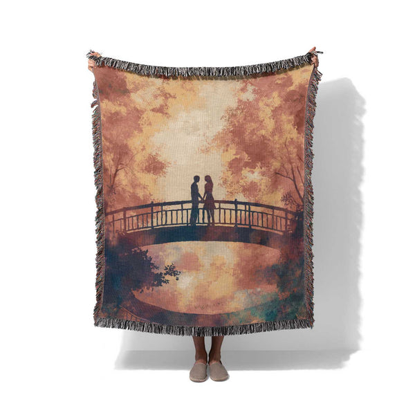 Love in Full Bloom - Woven Throw Blanket