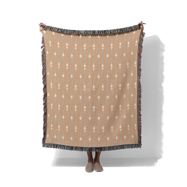 Pastel Voyage - Woven Throw Blanket
